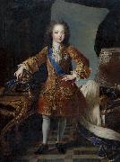 Circle of Pierre Gobert Portrait of King Louis XV Germany oil painting artist